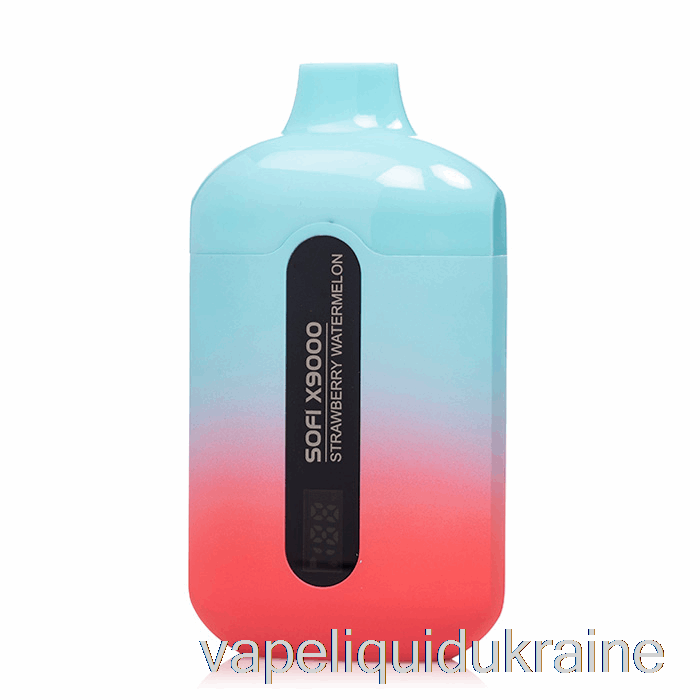 Vape Liquid Ukraine SOFI X9000 Smart Disposable Strawberry Watermelon